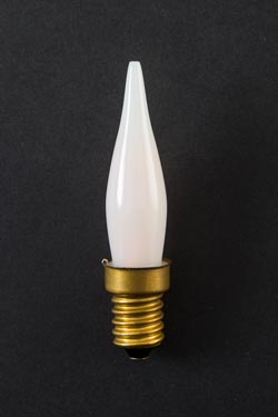 Ampoule Flamme de bougie La Châtelaine. Minilampe. 