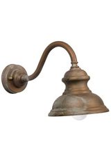 Applique en laiton vieilli 90°. Moretti Luce. Applique en laiton vieilli 90°. Moretti Luce.