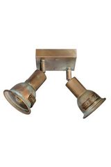 Azali double spot orientable sur socle carré. Moretti Luce. Azali double spot orientable sur socle carré. Moretti Luce.