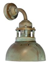Cambusa petite applique en laiton vieilli 20cm. Moretti Luce. Cambusa petite applique en laiton vieilli 20cm. Moretti Luce.