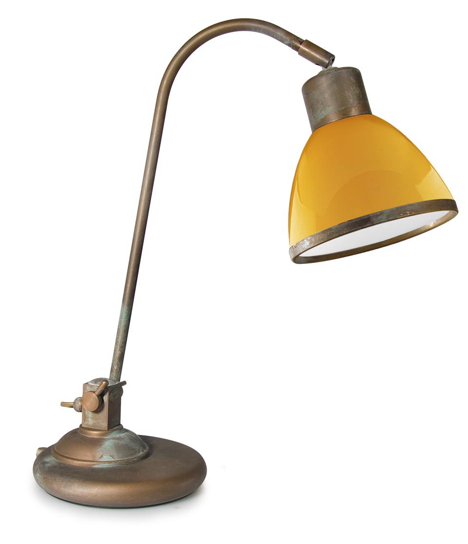 yellow work lamp