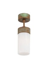 Cylindrical ceiling silindar made of opal glass. Moretti Luce. Cylindrical ceiling silindar made of opal glass. Moretti Luce.