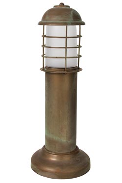 Torcia small lighthouse-inspired outdoor beacon 51cm. Moretti Luce. 