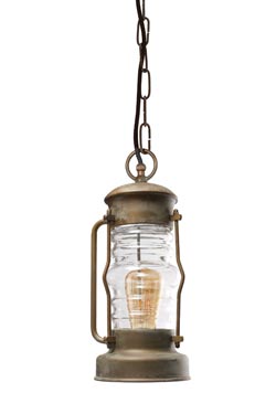 Cortez outdoor hanging lamp oil lamp. Moretti Luce. 