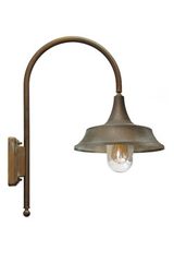 Atelier outdoor wall lamp in flared bell 60cm. Moretti Luce. 