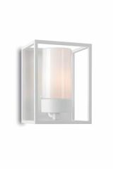 Cubic3 white and opal glass outdoor wall lamp. Moretti Luce. Cubic3 white and opal glass outdoor wall lamp. Moretti Luce.