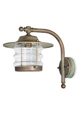 Onda wall outdoor wall lamp on bracket . Moretti Luce. Onda wall outdoor wall lamp on bracket . Moretti Luce.