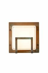 Ice cubic applique vintage finition laiton vieilli. Moretti Luce. Ice cubic applique vintage finition laiton vieilli. Moretti Luce.