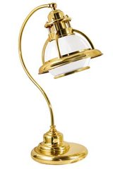 Lampe globe blanc style marin et laiton poli verni. Moretti Luce. Lampe globe blanc style marin et laiton poli verni. Moretti Luce.