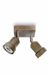 Silene petit plafonnier 2 spots orientables. Moretti Luce. Silene petit plafonnier 2 spots orientables. Moretti Luce.