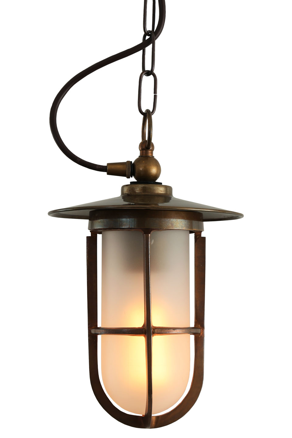 Asmara suspension en laiton antique pour la salle de bain | Mullan