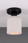 Natural ceramic ceiling light Osier. Mullan. 