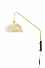 Harrison applique sur grand bras orientable en laiton poli. Mullan. Harrison applique sur grand bras orientable en laiton poli. Mullan.