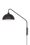 Harrison grande applique orientable noire. Mullan. 