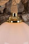 Azores glass ball bathroom pendant lamp. Mullan. 
