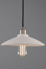 White textured ceramic dome pendant Pyrus. Mullan. 