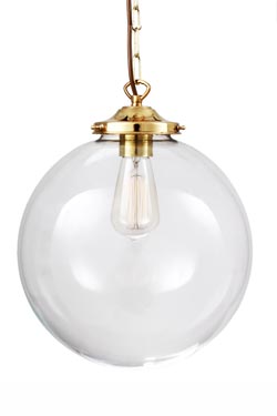 Suspension boule Riad 30cm. Mullan. 