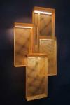 Babylon gold-plated steel wall light. Myo. 