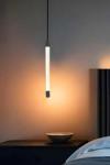 Luxor Black Ultra-Slim Vertical Pendant Lamp. Myo. 