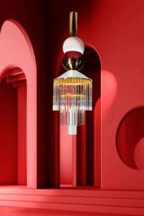 Two-tone Art Deco pendant light Boheme. Myo. 