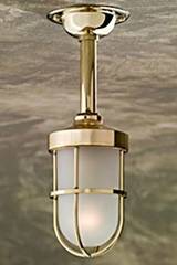 Bounty 12V polished bronze with sand-blasted glass. Nautic by Tekna. Bounty 12V polished bronze with sand-blasted glass. Nautic by Tekna.