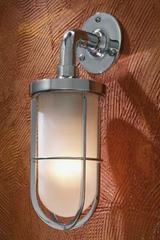 Docklight Wall applique bronze chromé verre sablé. Nautic by Tekna. Docklight Wall applique bronze chromé verre sablé. Nautic by Tekna.