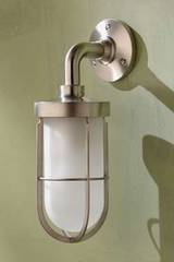 Docklight Wall applique bronze nickelé mat verre sablé. Nautic by Tekna. Docklight Wall applique bronze nickelé mat verre sablé. Nautic by Tekna.