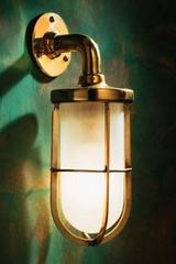 Docklight Wall applique bronze poli verre sablé. Nautic by Tekna. Docklight Wall applique bronze poli verre sablé. Nautic by Tekna.