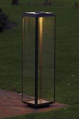 Large antique bronze garden lamp with LED. Nautic by Tekna. 