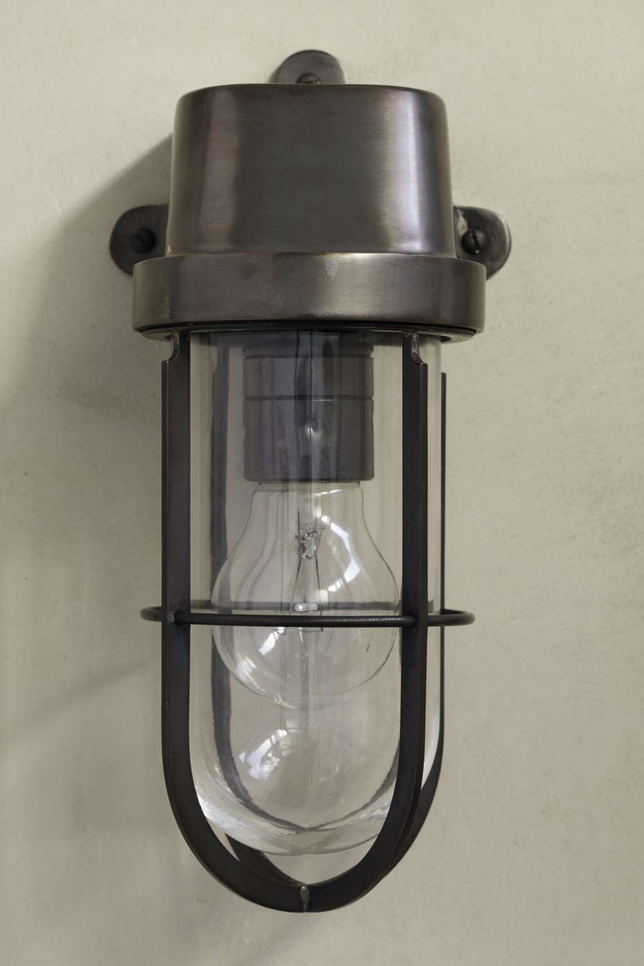 Admiral wall light in antique bronze. Nautic by Tekna. 