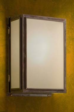 Essex Small antique bronze with sand-blasted glass. Nautic by Tekna. 