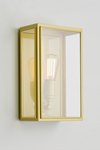 Essex yellow lacquered outdoor wall lamp. Nautic by Tekna. 