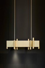 Aldwych pendant in matt bronze lacquered aluminum. Nautic by Tekna. Aldwych pendant in matt bronze lacquered aluminum. Nautic by Tekna.