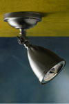 Lilley Shade on box 230V antique bronze spotlight. Nautic by Tekna. 