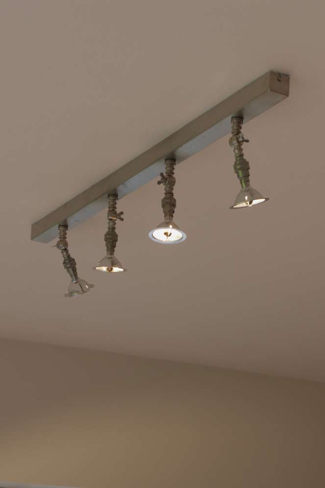 Quadruple Spot Orientable Wall Or Ceiling Matt Nickel Plated