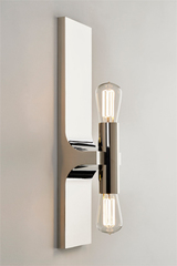 Walcott applique double en chrome poli. Nautic by Tekna. Walcott applique double en chrome poli. Nautic by Tekna.
