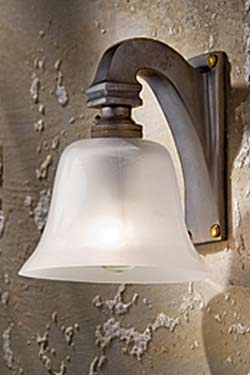 Bell Light 230V antique bronze. Nautic by Tekna. 