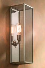 Musar 10 polished nickel-plated bronze wall light. Nautic by Tekna. 