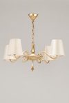 Vendome antique chandelier in gilded bronze. Objet insolite. 