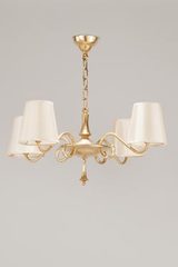 Vendome antique chandelier in gilded bronze. Objet insolite. 