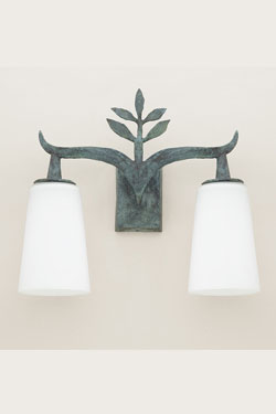 Alia 2-light outdoor wall lamp classic. Objet insolite. 