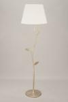 Flora floor lamp silver branch. Objet insolite. 