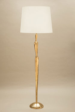 Jude floor lamp golden silhouette. Objet insolite. 