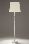 Mancha floor lamp in satin nickel bronze. Objet insolite. 