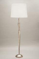 Jude lampadaire contemporain finition nickel. Objet insolite. Jude lampadaire contemporain finition nickel. Objet insolite.