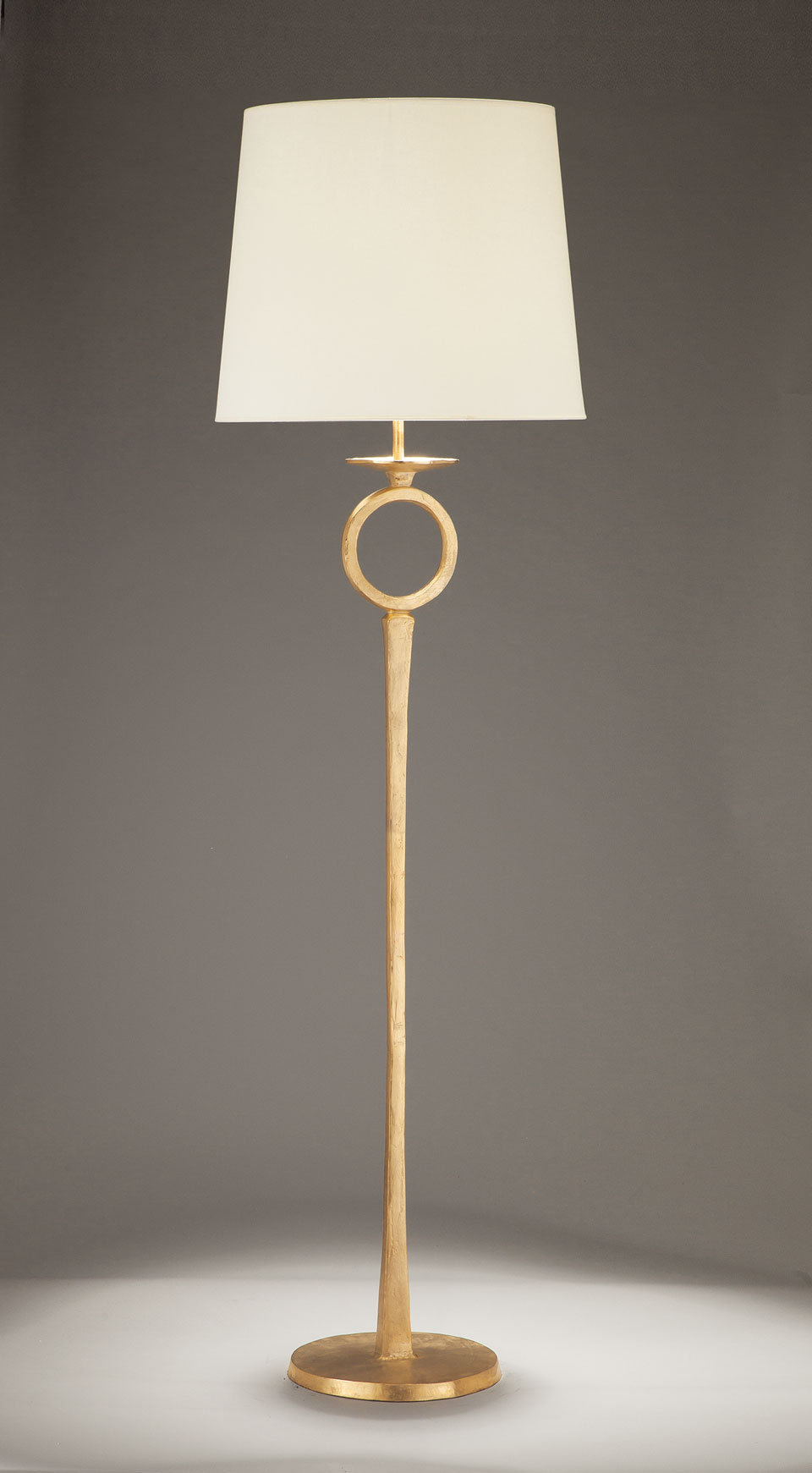 Lampadaire Doré