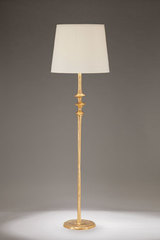 Lampadaire pied en bronze massif doré Mancha. Objet insolite. Lampadaire pied en bronze massif doré Mancha. Objet insolite.