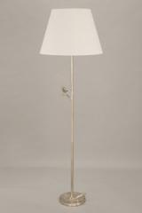 Plume lampadaire oiseaux argentés . Objet insolite. Plume lampadaire oiseaux argentés . Objet insolite.