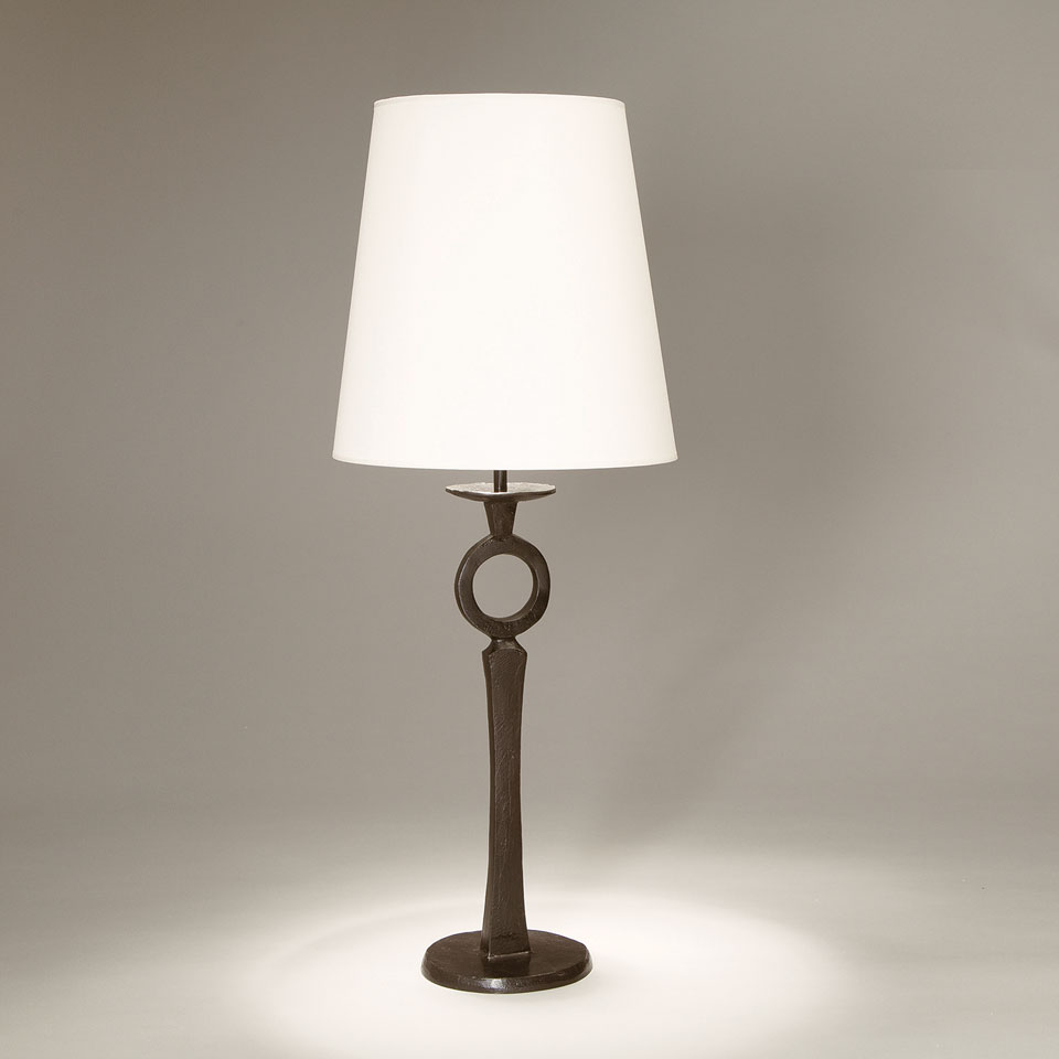 black candlestick table lamps