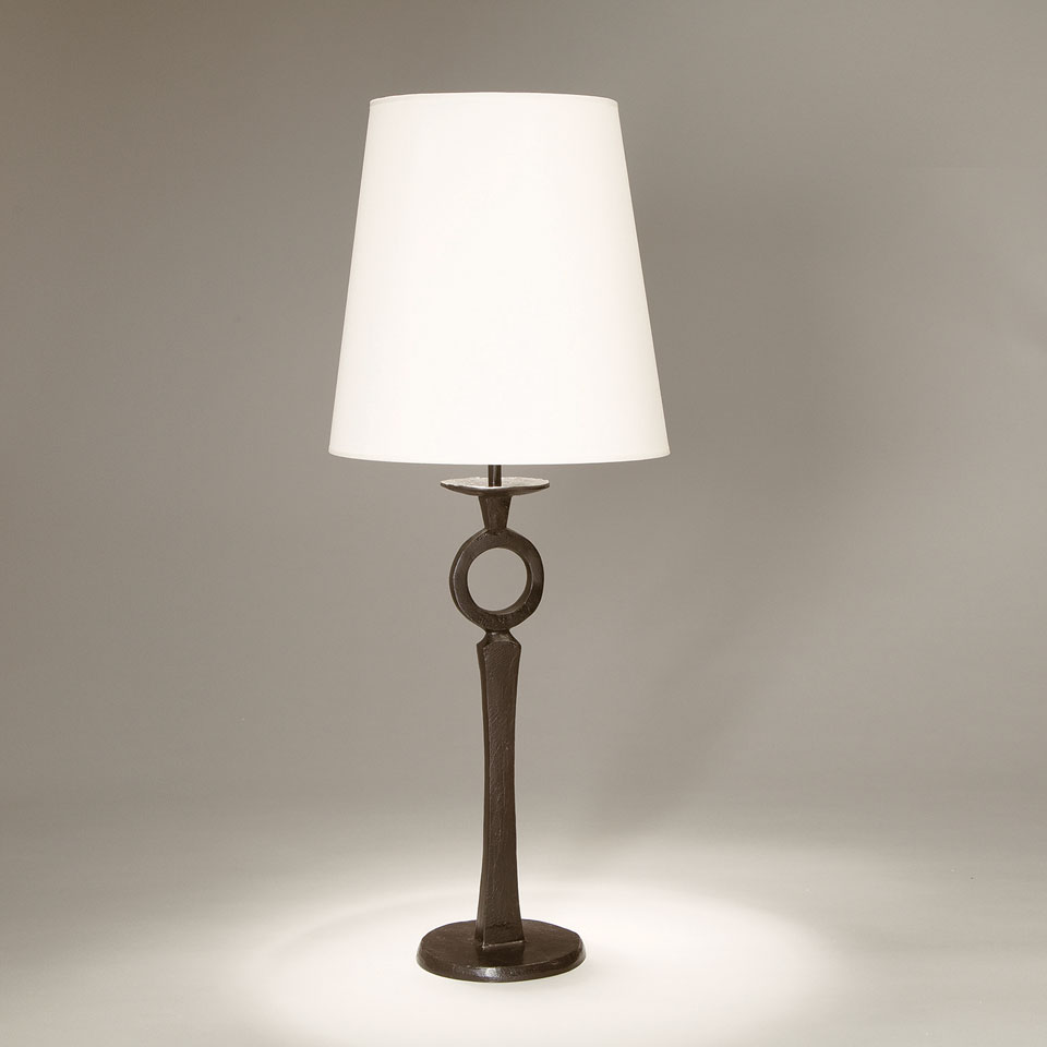 bronze table lamp